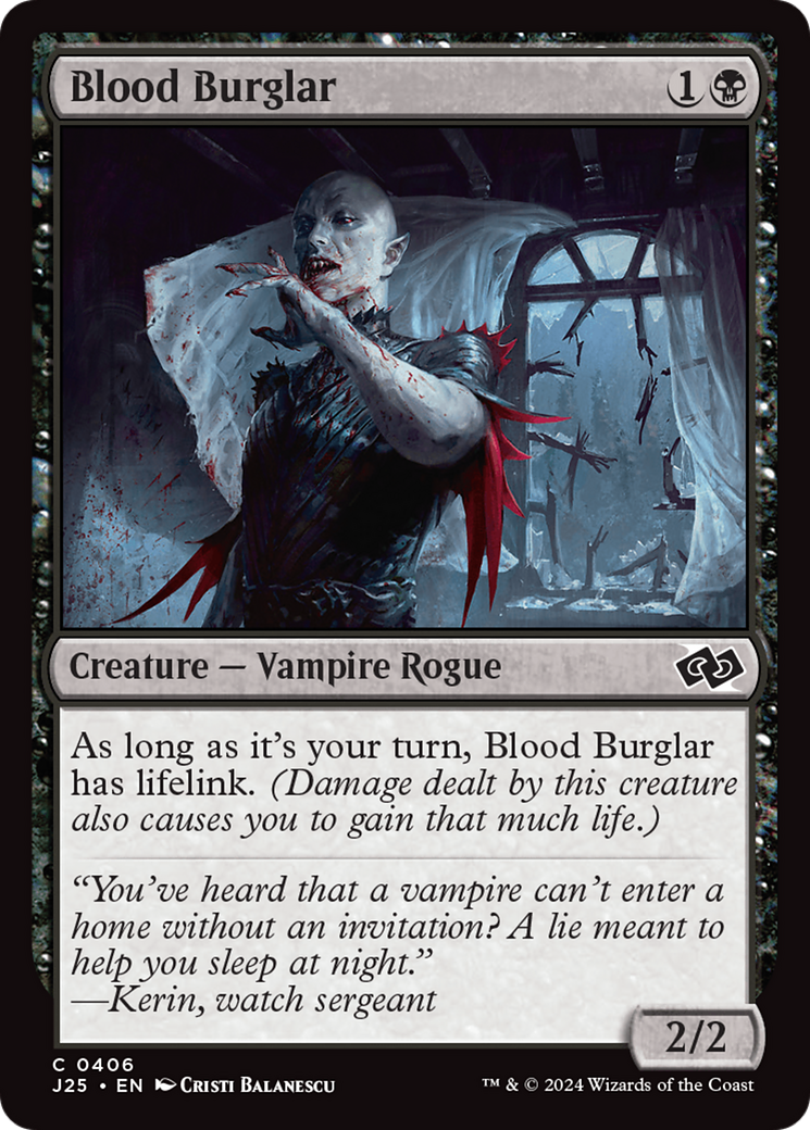 Blood Burglar [Foundations Jumpstart] | I Want That Stuff Brandon