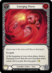 Emerging Power (Red) [U-WTR069] (Welcome to Rathe Unlimited)  Unlimited Rainbow Foil | I Want That Stuff Brandon