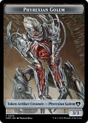 Phyrexian Golem // Ox Double-Sided Token [Commander Masters Tokens] | I Want That Stuff Brandon