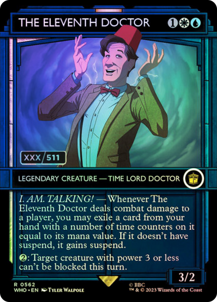 The Eleventh Doctor (Serial Numbered) [Doctor Who] | I Want That Stuff Brandon