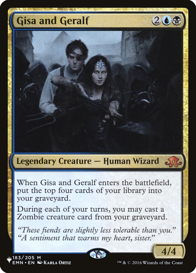 Gisa and Geralf [The List] | I Want That Stuff Brandon