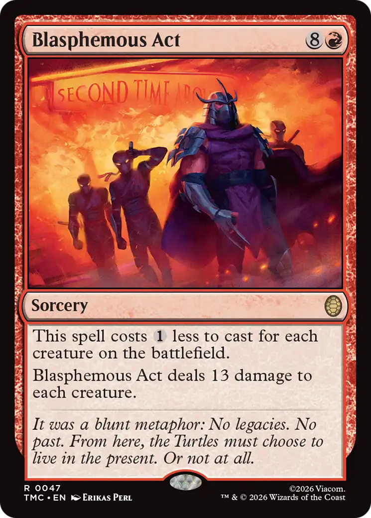 Blasphemous Act [Teenage Mutant Ninja Turtles Commander] | I Want That Stuff Brandon