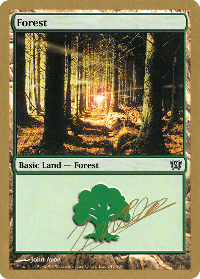 Forest (jn347) (Julien Nuijten) [World Championship Decks 2004] | I Want That Stuff Brandon