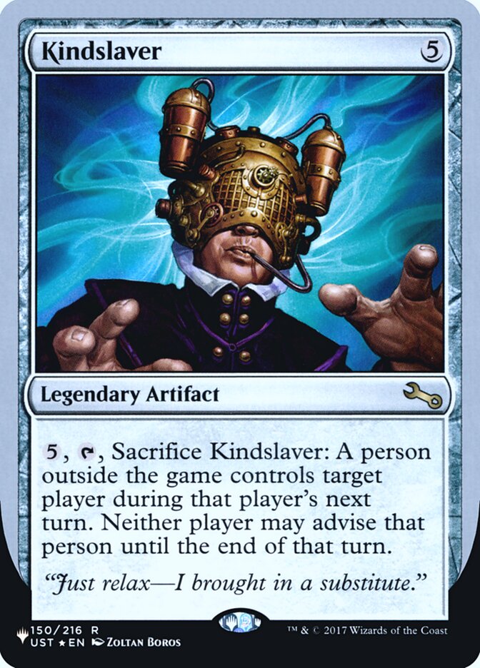 Kindslaver (Unfinity Foil Edition) [The List] | I Want That Stuff Brandon