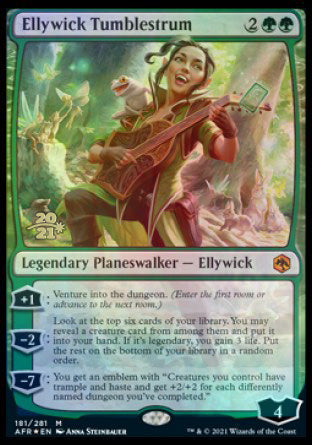 Ellywick Tumblestrum [Dungeons & Dragons: Adventures in the Forgotten Realms Prerelease Promos] | I Want That Stuff Brandon