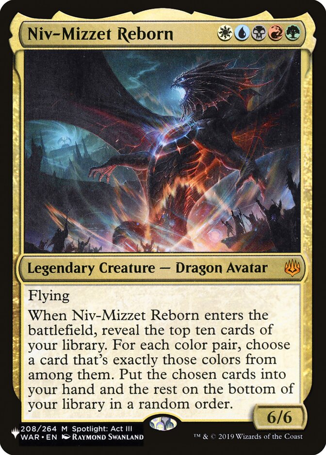 Niv-Mizzet Reborn [The List] | I Want That Stuff Brandon