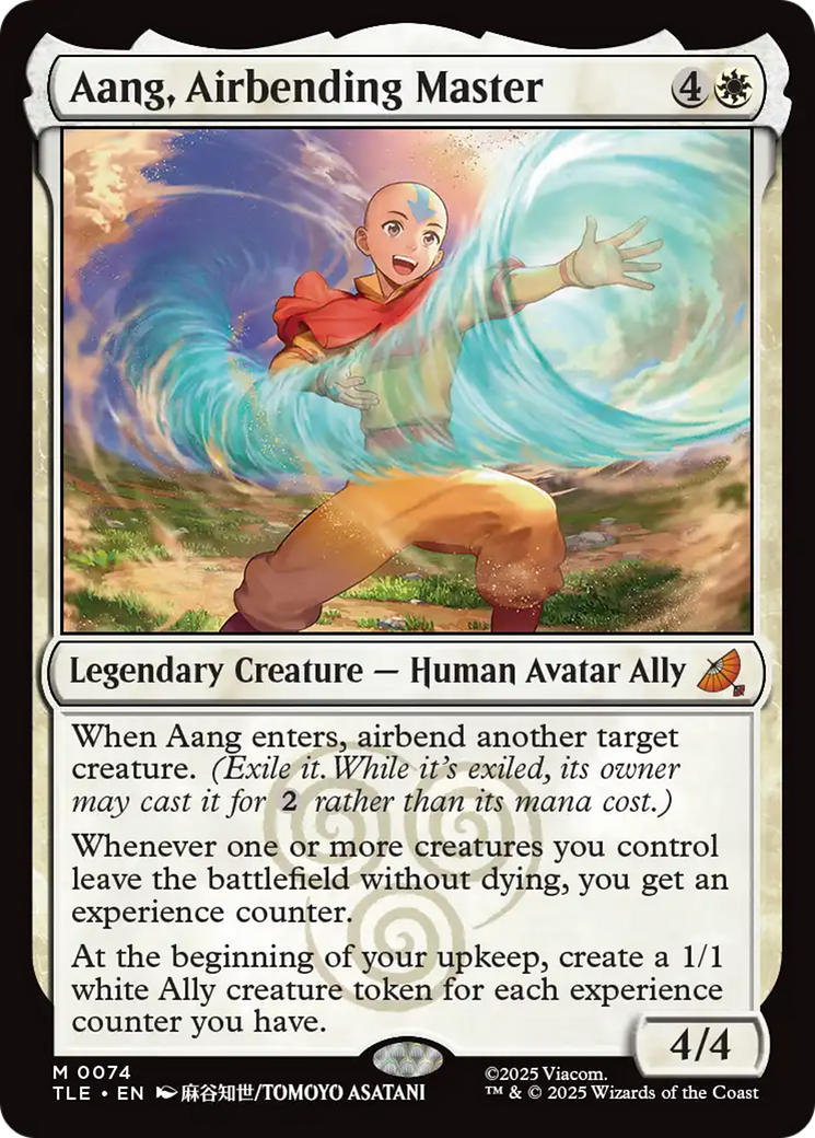 Aang, Airbending Master [Avatar: The Last Airbender: Eternal-Legal] | I Want That Stuff Brandon