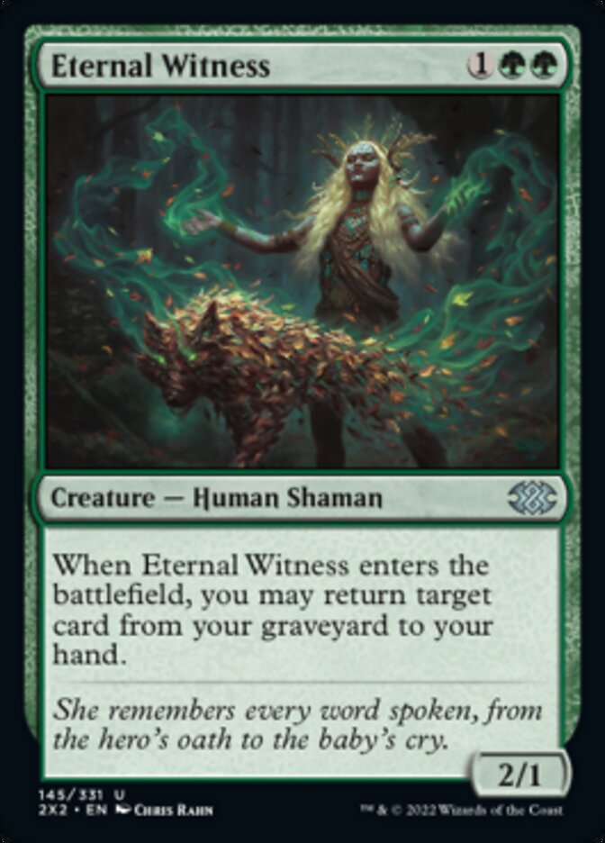 Eternal Witness [Double Masters 2022] | I Want That Stuff Brandon