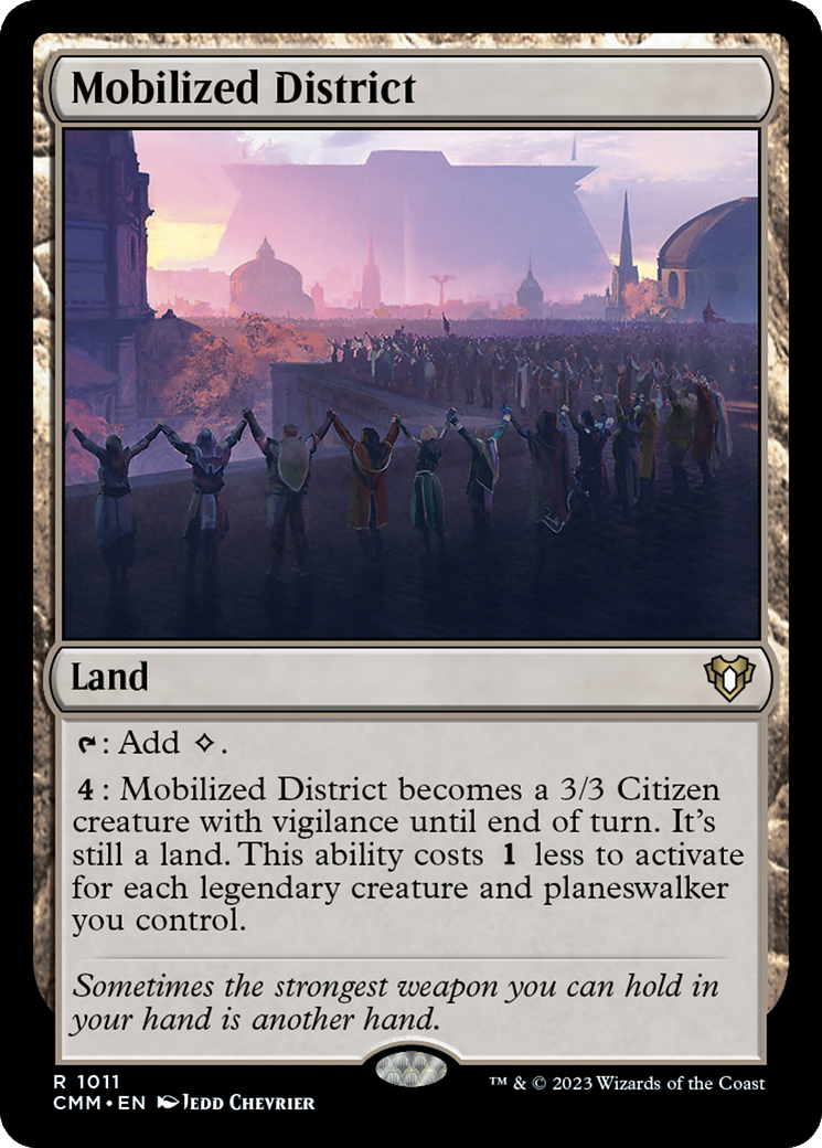 Mobilized District [Commander Masters] | I Want That Stuff Brandon