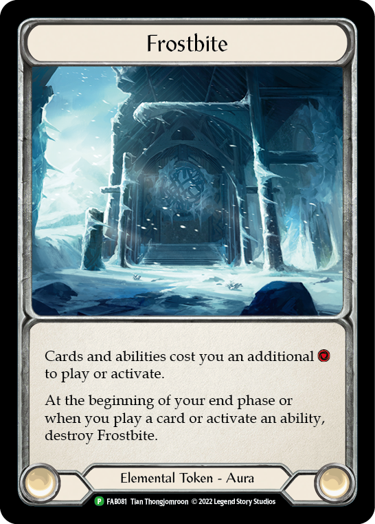 Frostbite [FAB081] (Promo)  Cold Foil | I Want That Stuff Brandon