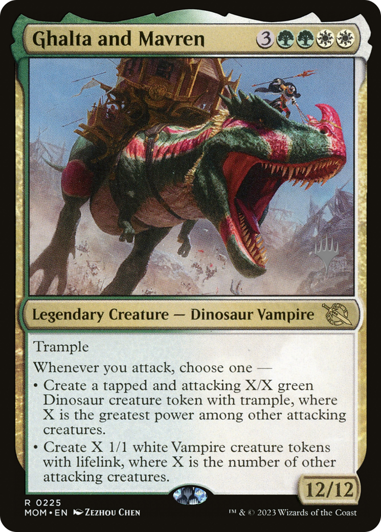 Ghalta and Mavren (Promo Pack) [March of the Machine Promos] | I Want That Stuff Brandon