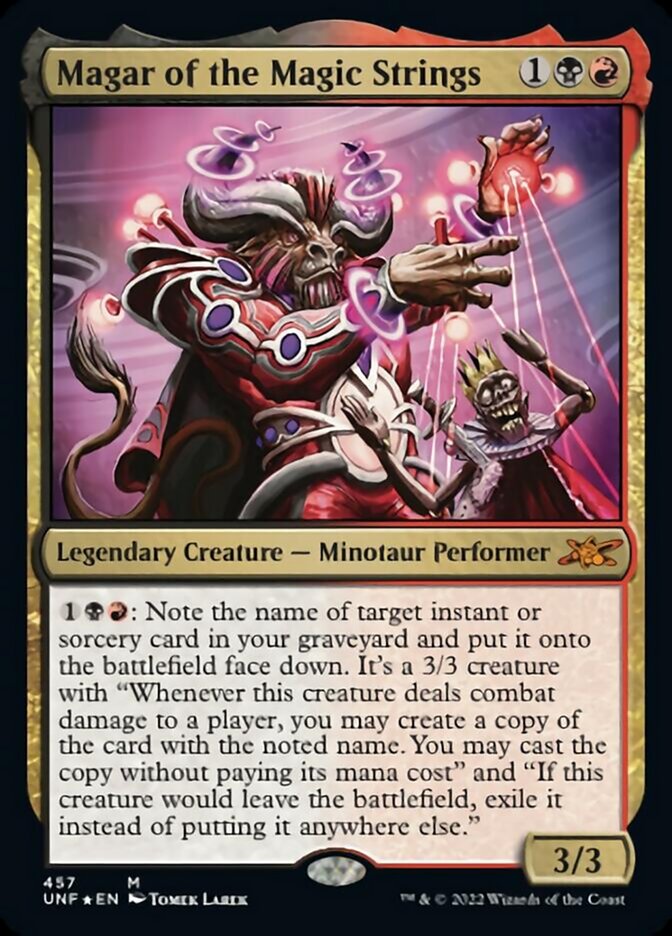 Magar of the Magic Strings (Galaxy Foil) [Unfinity] | I Want That Stuff Brandon