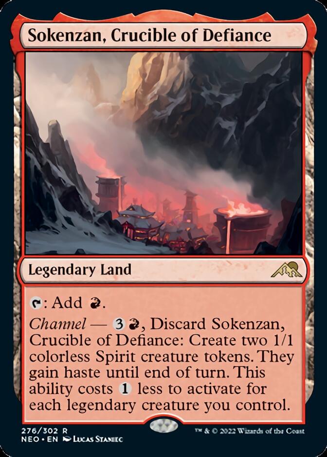 Sokenzan, Crucible of Defiance [Kamigawa: Neon Dynasty] | I Want That Stuff Brandon