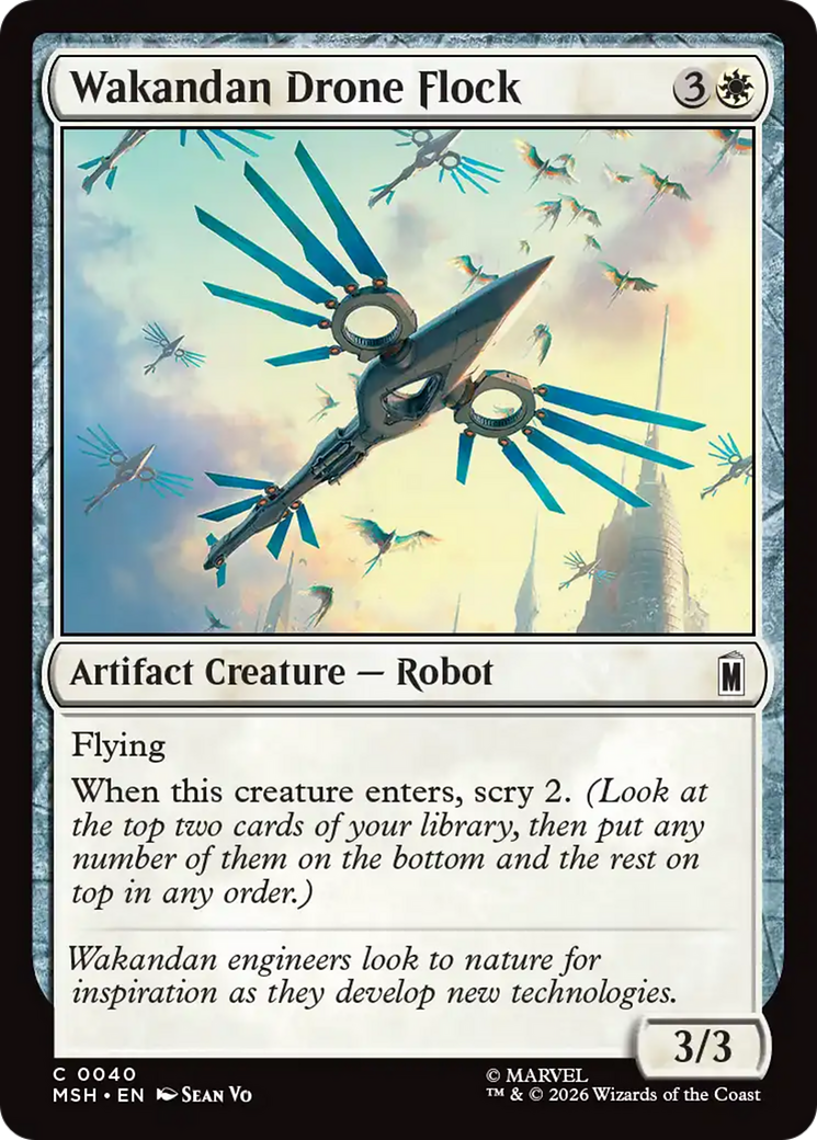 Wakandan Drone Flock [Marvel Super Heroes] | I Want That Stuff Brandon