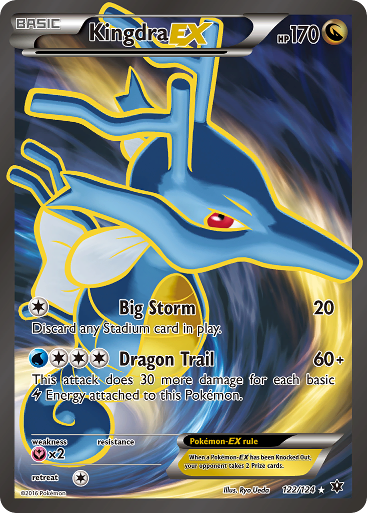 Kingdra EX (122/124) [XY: Fates Collide] | I Want That Stuff Brandon