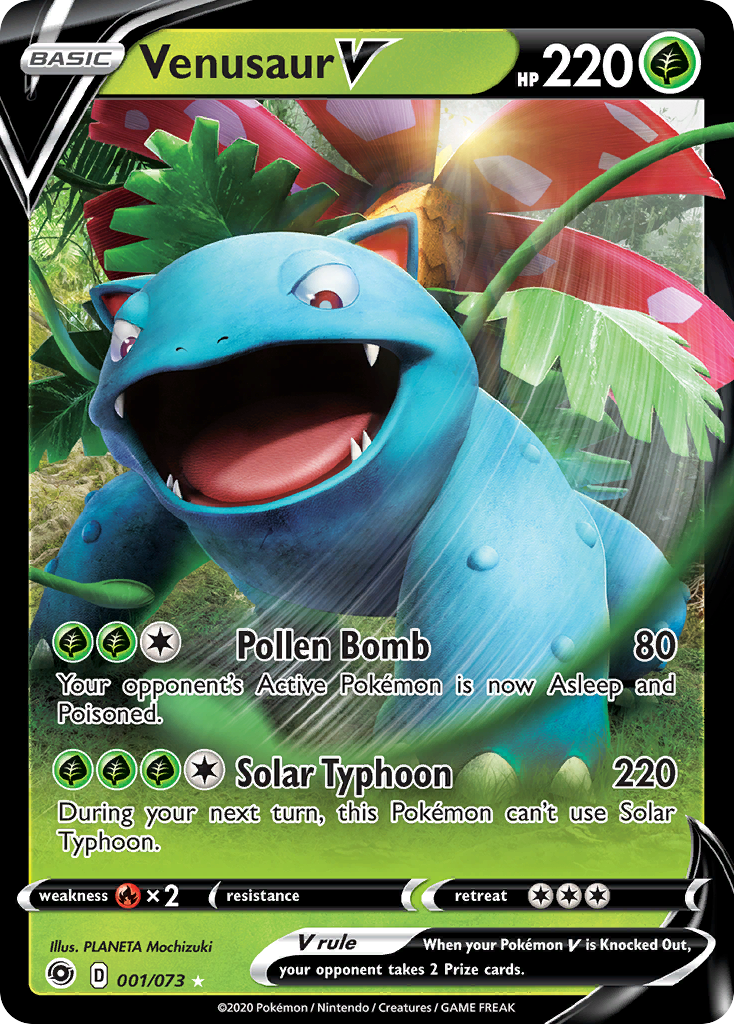 Venusaur V (001/073) [Sword & Shield: Champion's Path] | I Want That Stuff Brandon