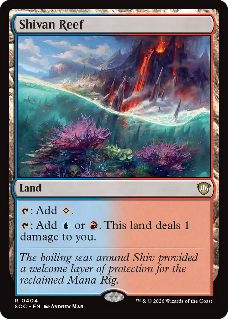 Shivan Reef [Secrets of Strixhaven Commander] | I Want That Stuff Brandon