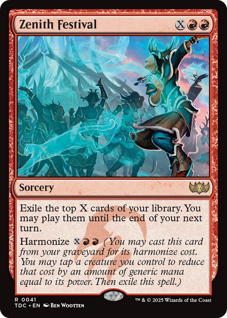 Zenith Festival [Tarkir: Dragonstorm Commander] | I Want That Stuff Brandon