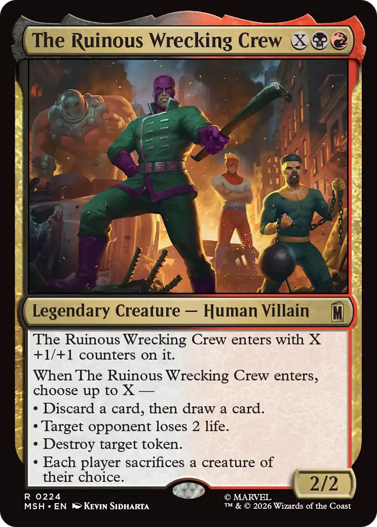 The Ruinous Wrecking Crew [Marvel Super Heroes] | I Want That Stuff Brandon