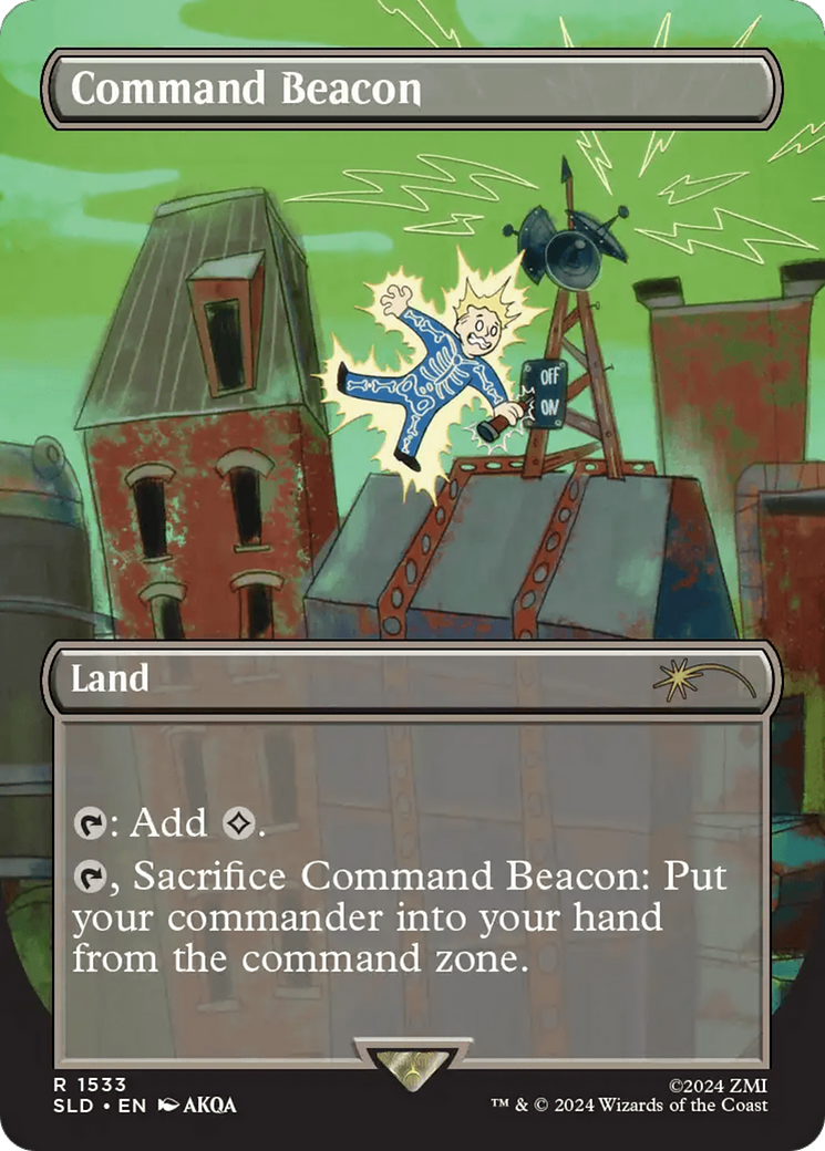 Command Beacon (Rainbow Foil) [Secret Lair Drop Series] | I Want That Stuff Brandon