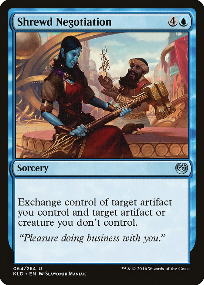 Shrewd Negotiation [Kaladesh] | I Want That Stuff Brandon