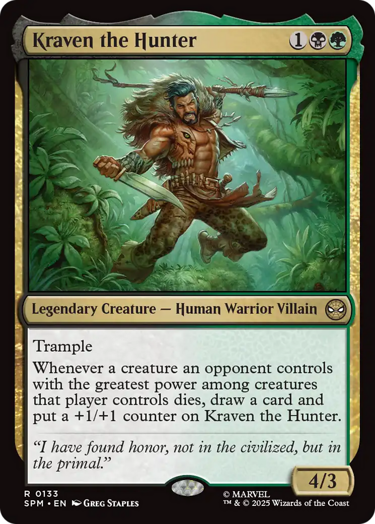 Kraven the Hunter [Marvel's Spider-Man] | I Want That Stuff Brandon
