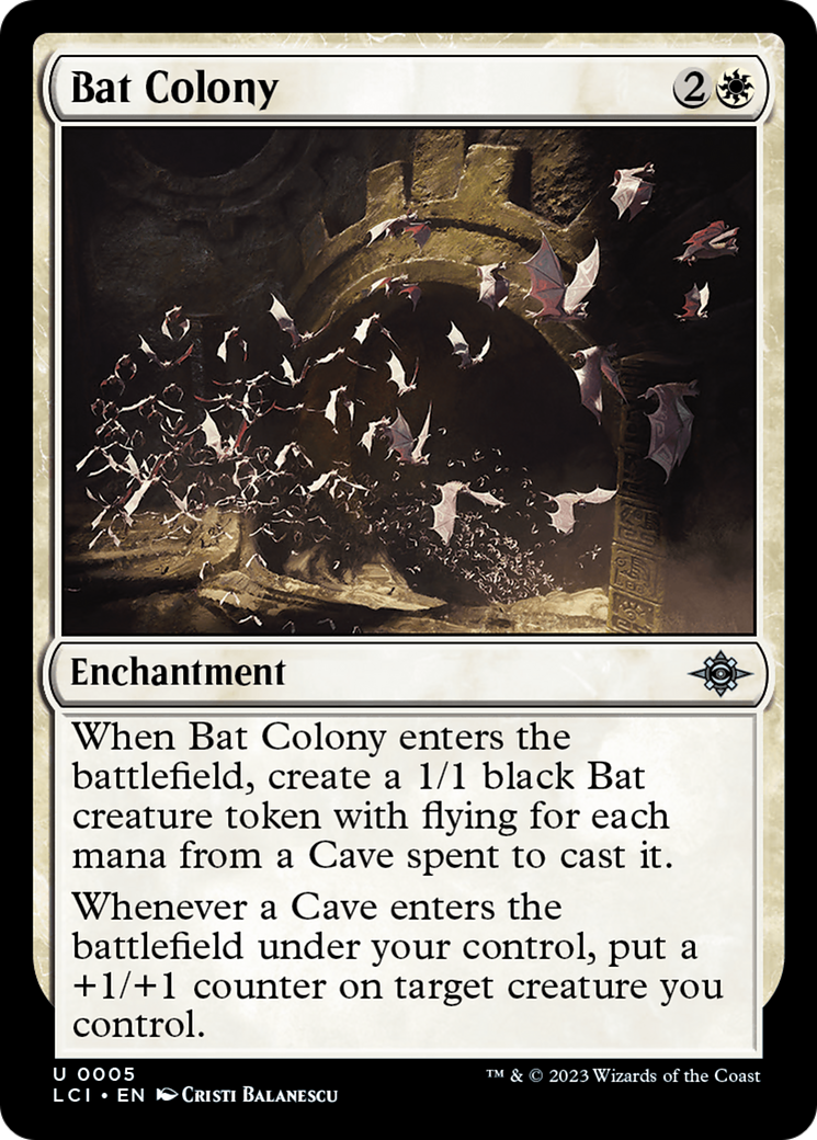 Bat Colony [The Lost Caverns of Ixalan] | I Want That Stuff Brandon