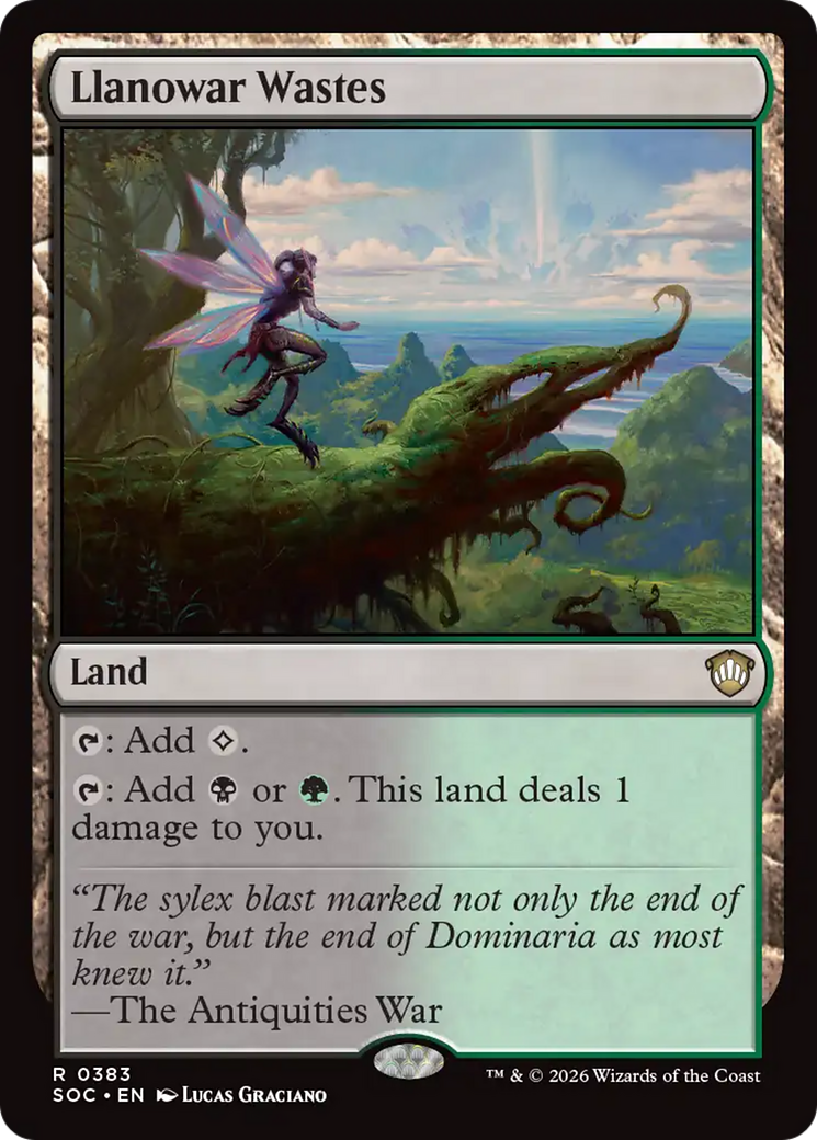 Llanowar Wastes [Secrets of Strixhaven Commander] | I Want That Stuff Brandon