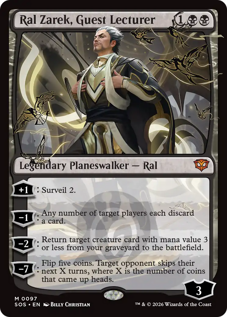 Ral Zarek, Guest Lecturer [Secrets of Strixhaven] | I Want That Stuff Brandon