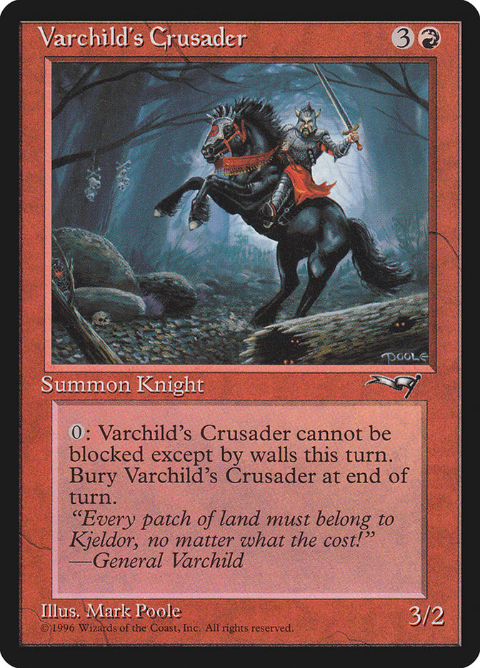 Varchild's Crusader (Black Horse) [Alliances] | I Want That Stuff Brandon