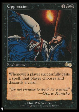 Oppression [The List] | I Want That Stuff Brandon