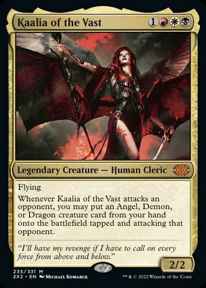 Kaalia of the Vast [Double Masters 2022] | I Want That Stuff Brandon