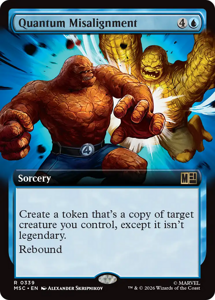 Quantum Misalignment (Extended Art) [Marvel Super Heroes Commander] | I Want That Stuff Brandon