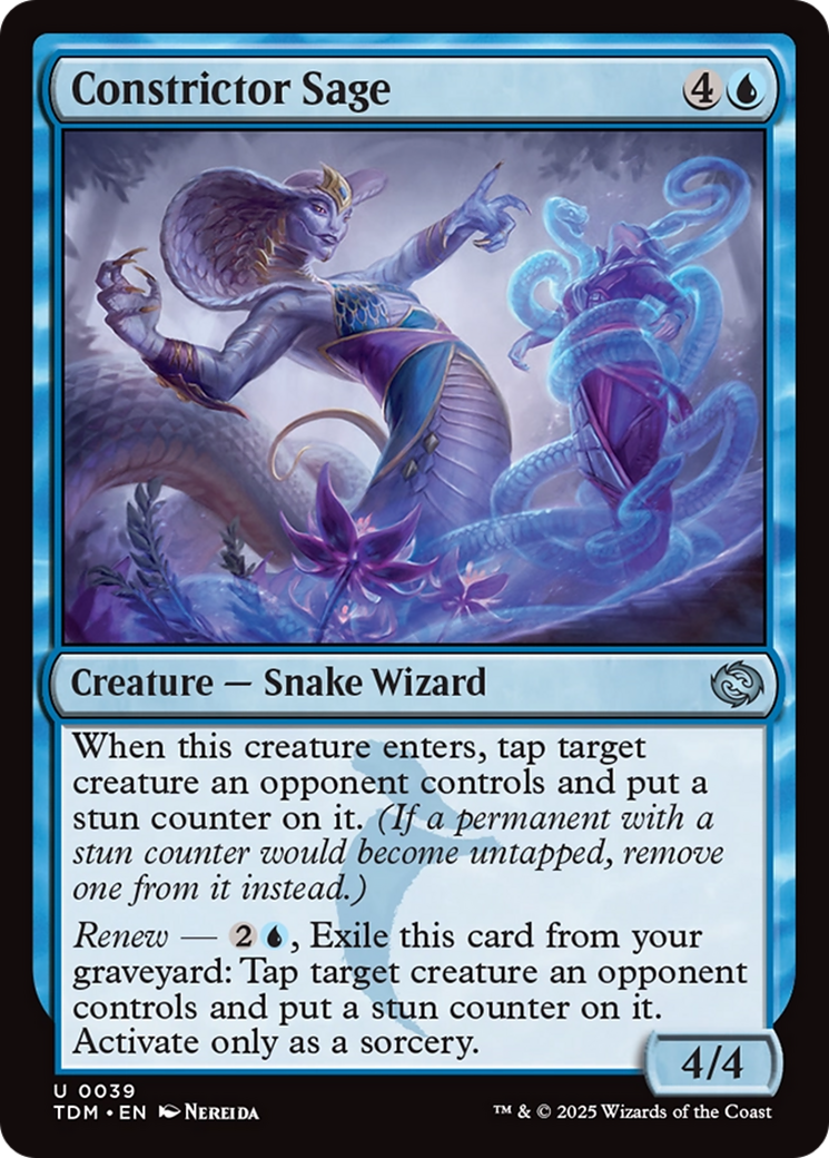 Constrictor Sage [Tarkir: Dragonstorm] | I Want That Stuff Brandon