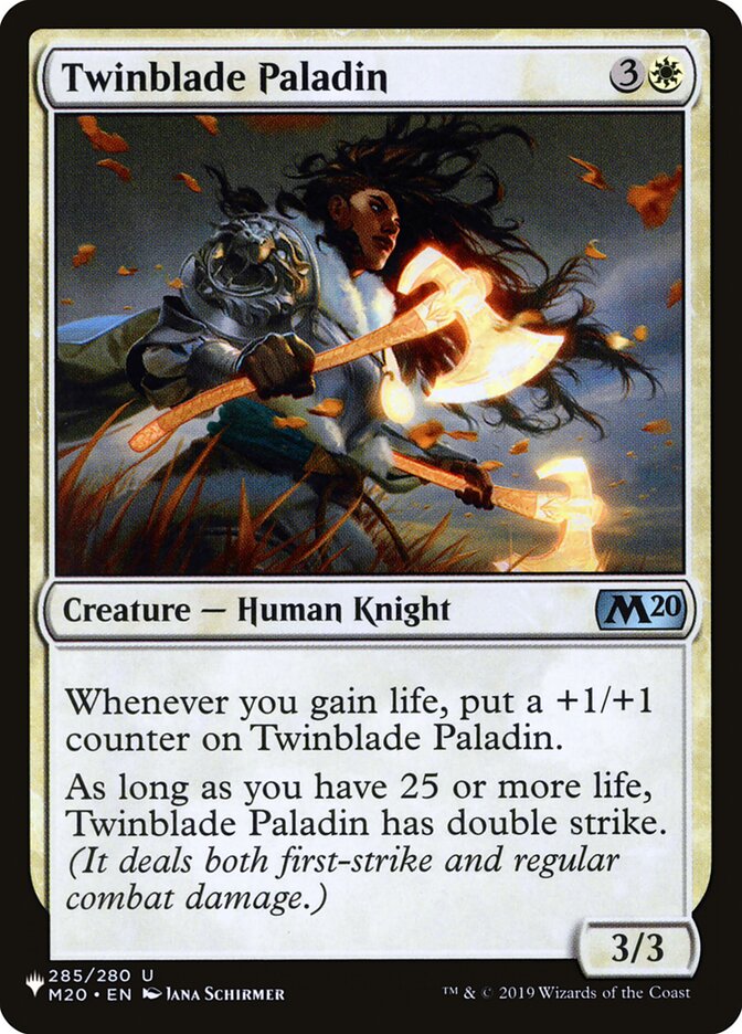 Twinblade Paladin [The List] | I Want That Stuff Brandon