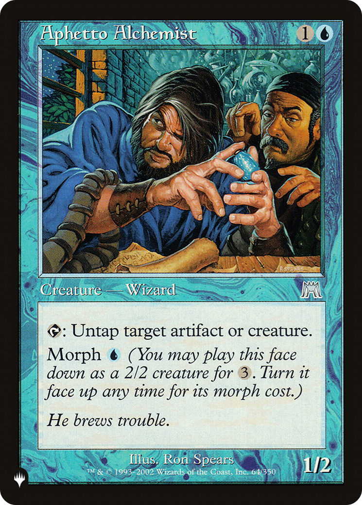 Aphetto Alchemist [The List Reprints] | I Want That Stuff Brandon