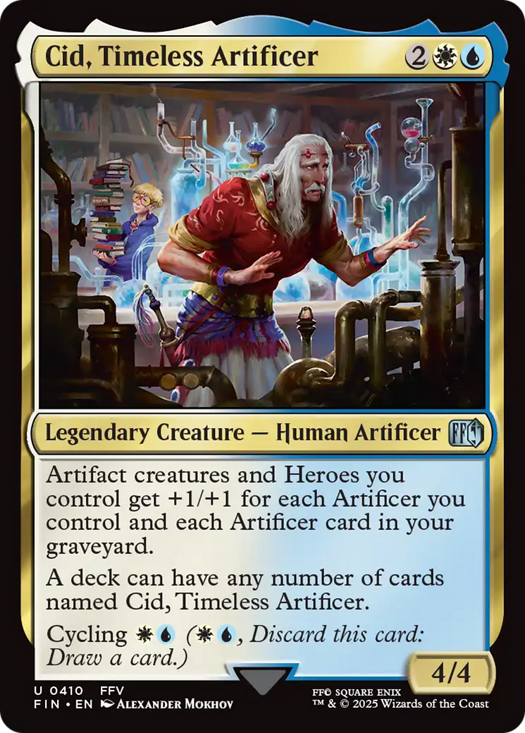 Cid, Timeless Artificer (0410) [FINAL FANTASY] | I Want That Stuff Brandon