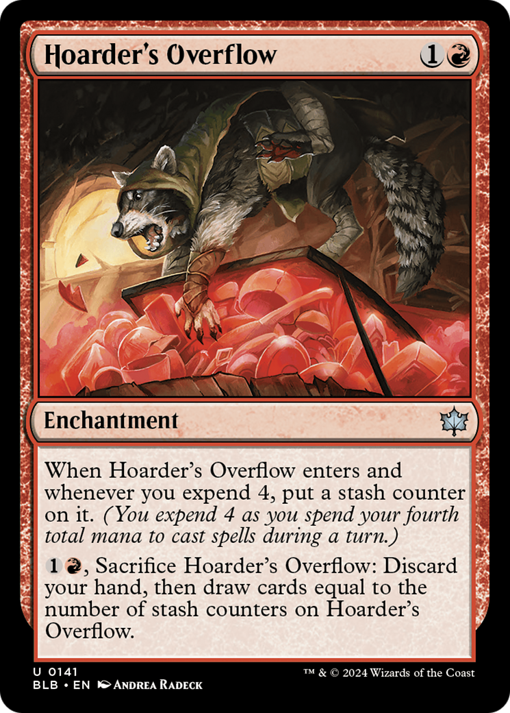 Hoarder's Overflow [Bloomburrow] | I Want That Stuff Brandon