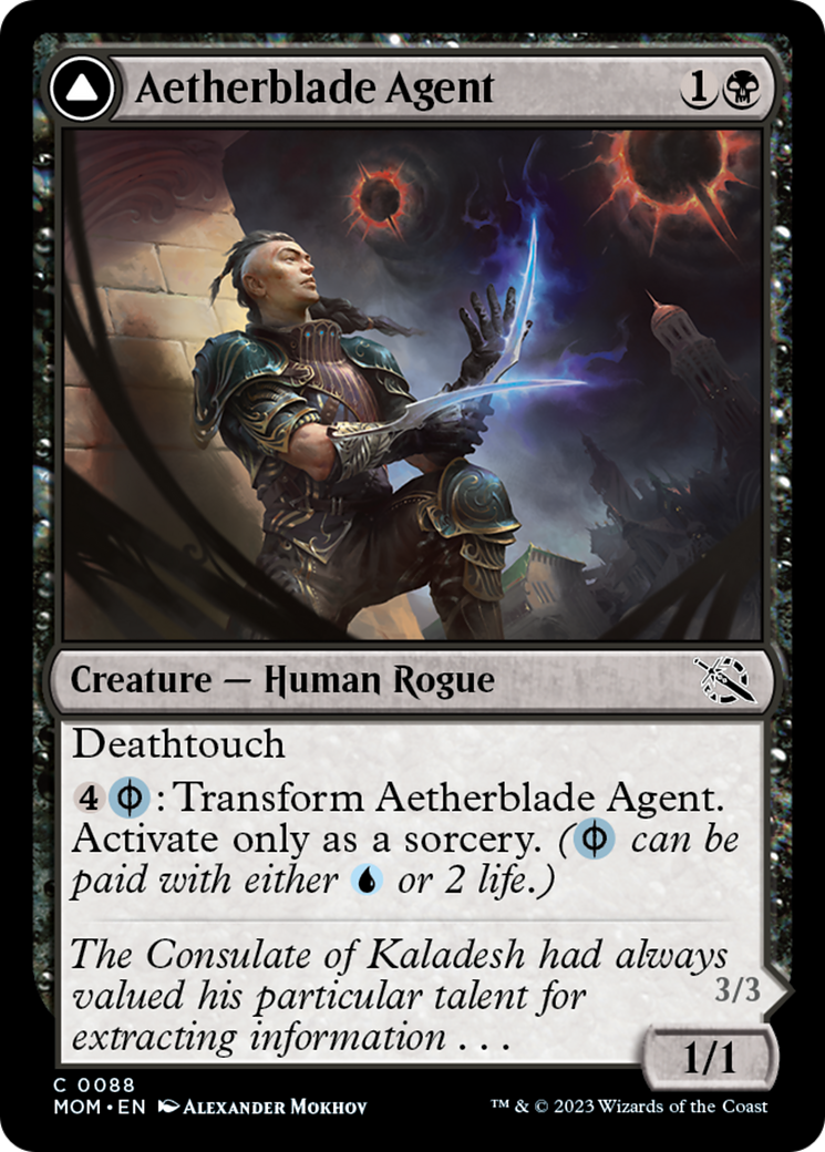 Aetherblade Agent // Gitaxian Mindstinger [March of the Machine] | I Want That Stuff Brandon