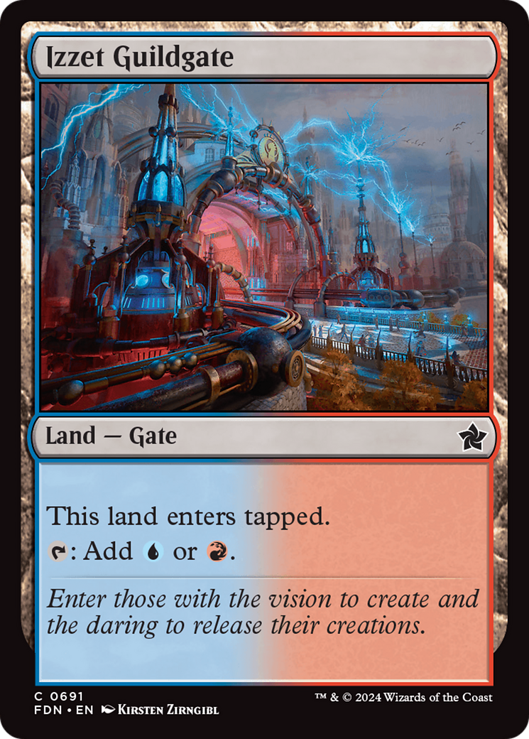 Izzet Guildgate [Foundations] | I Want That Stuff Brandon