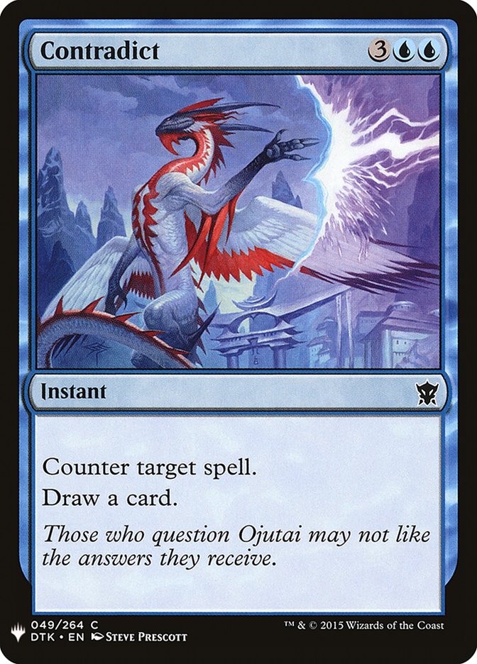 Contradict [Mystery Booster] | I Want That Stuff Brandon