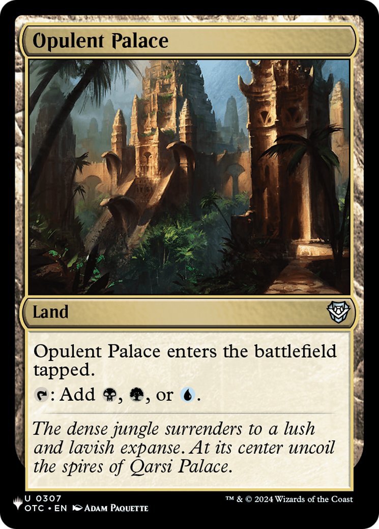 Opulent Palace (OTC) [The List] | I Want That Stuff Brandon