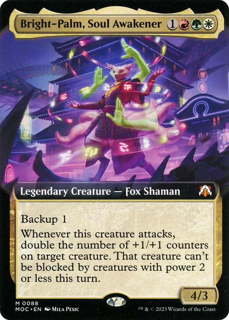 Bright-Palm, Soul Awakener (Extended Art) [March of the Machine Commander] | I Want That Stuff Brandon