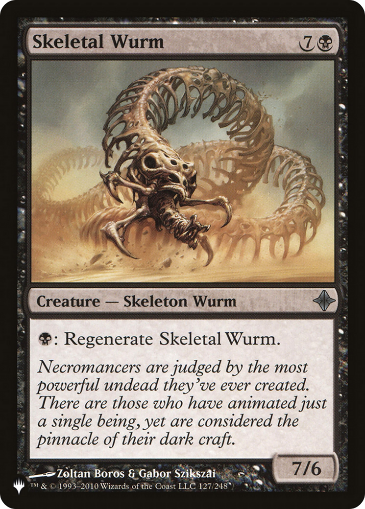 Skeletal Wurm [The List Reprints] | I Want That Stuff Brandon