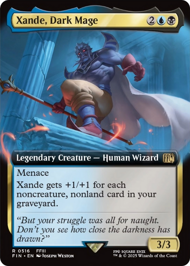 Xande, Dark Mage (Extended Art) [FINAL FANTASY] | I Want That Stuff Brandon