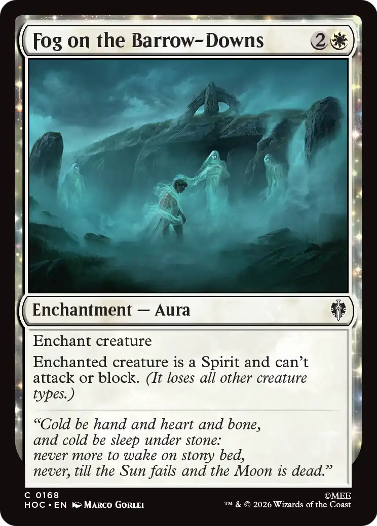 Fog on the Barrow-Downs [The Hobbit: Eternal-Legal] | I Want That Stuff Brandon
