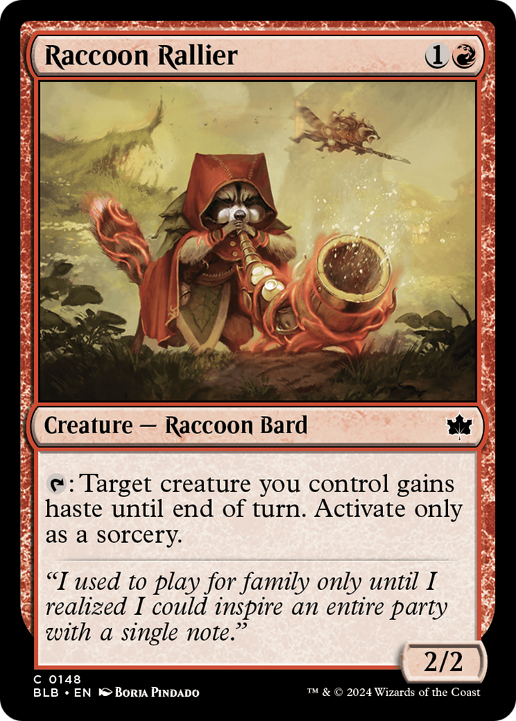 Raccoon Rallier [Bloomburrow] | I Want That Stuff Brandon