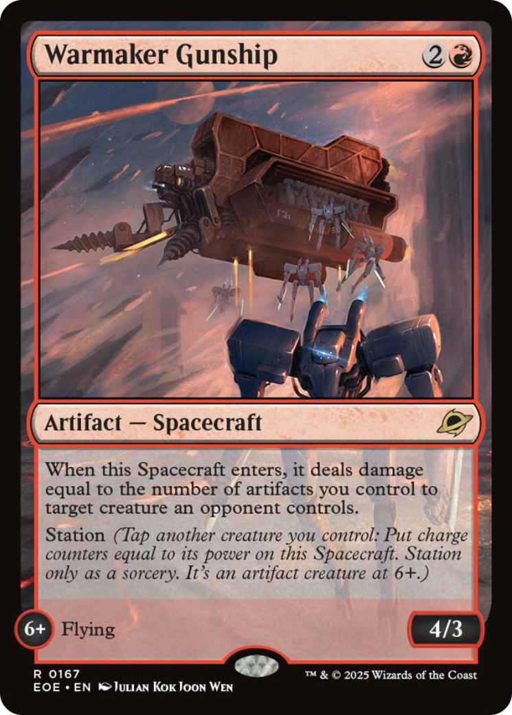 Warmaker Gunship [Edge of Eternities] | I Want That Stuff Brandon