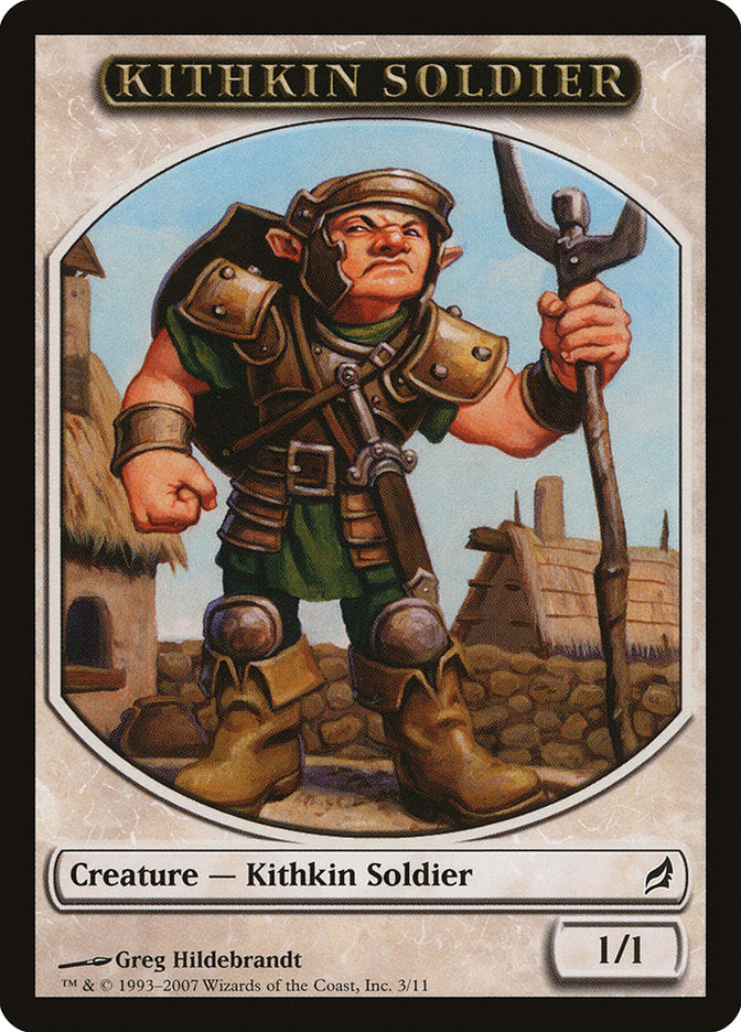 Kithkin Soldier Token [Lorwyn Tokens] | I Want That Stuff Brandon