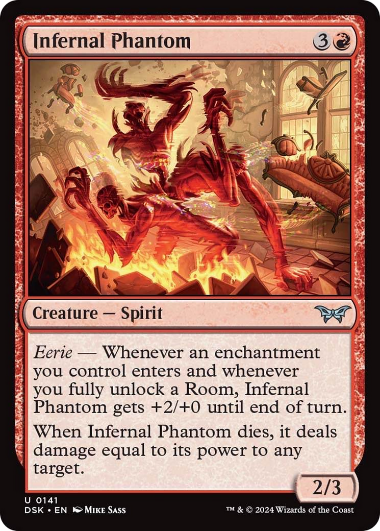 Infernal Phantom [Duskmourn: House of Horror] | I Want That Stuff Brandon